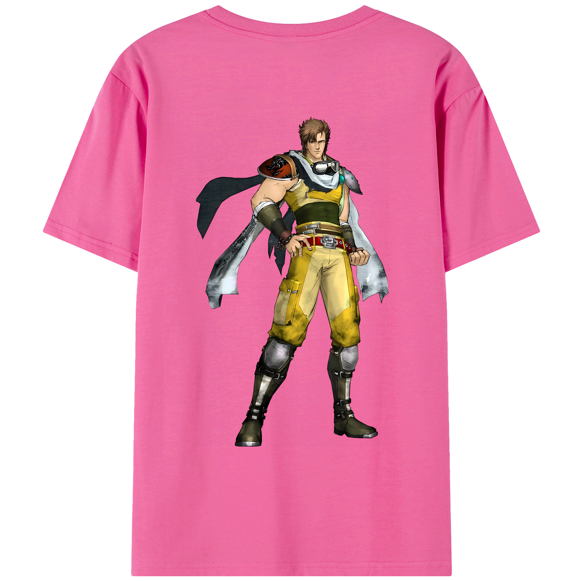 （画像用） 北斗の拳 Fist of the North Star レディース半袖Tシャツ(バックプリント)
